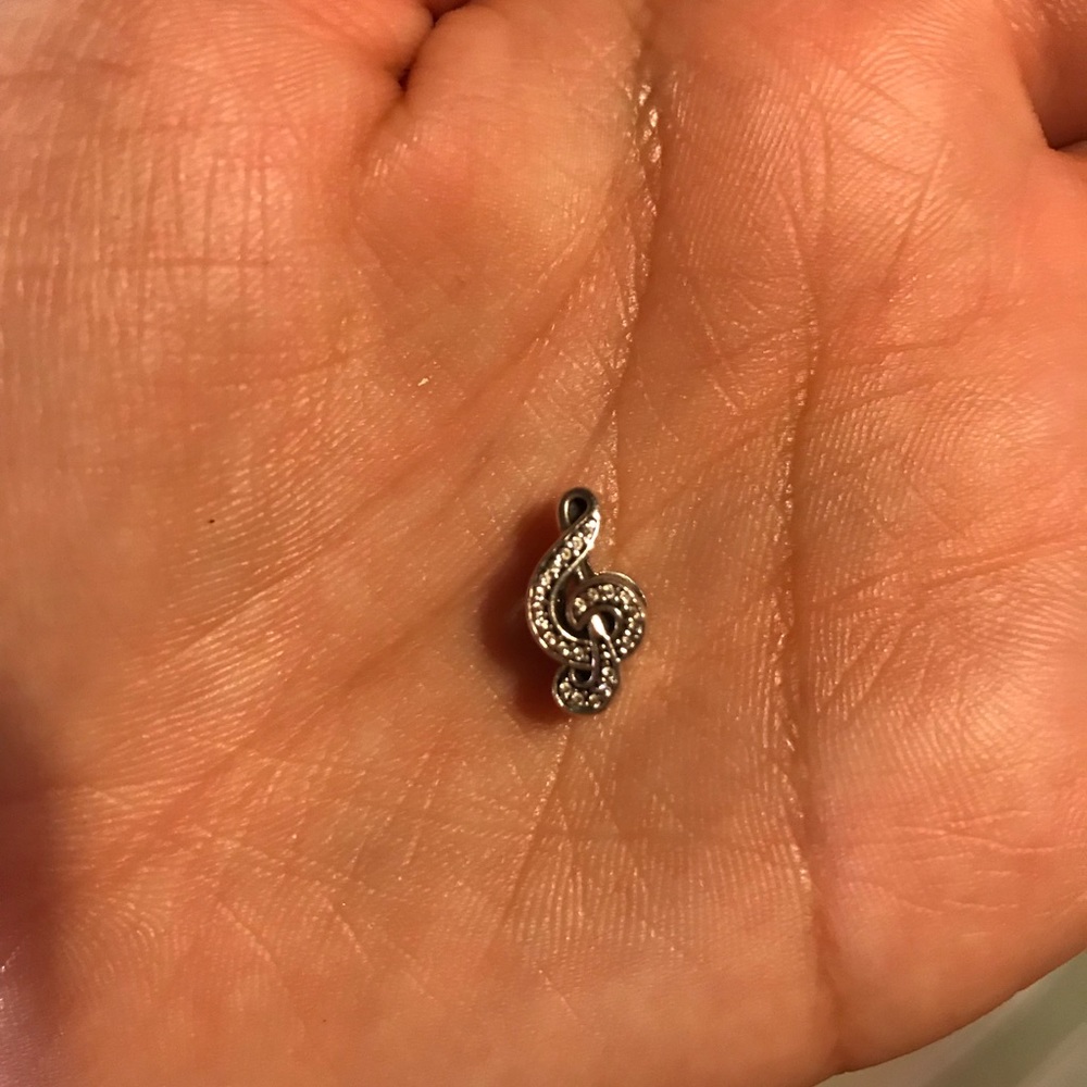 Pandora Treble Clef Charm
